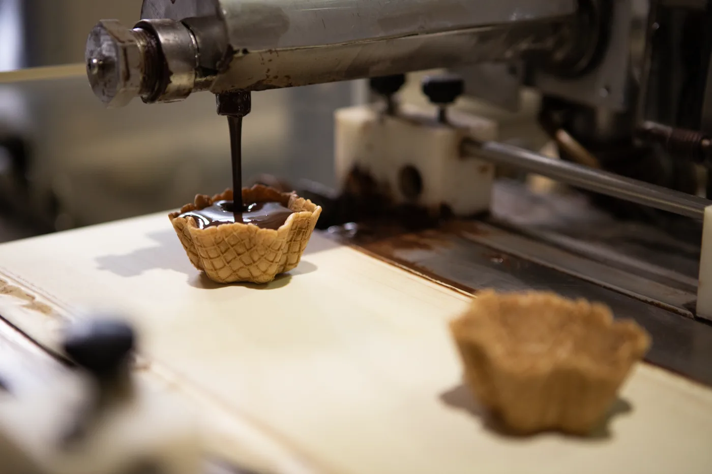 La glassatura al cioccolato