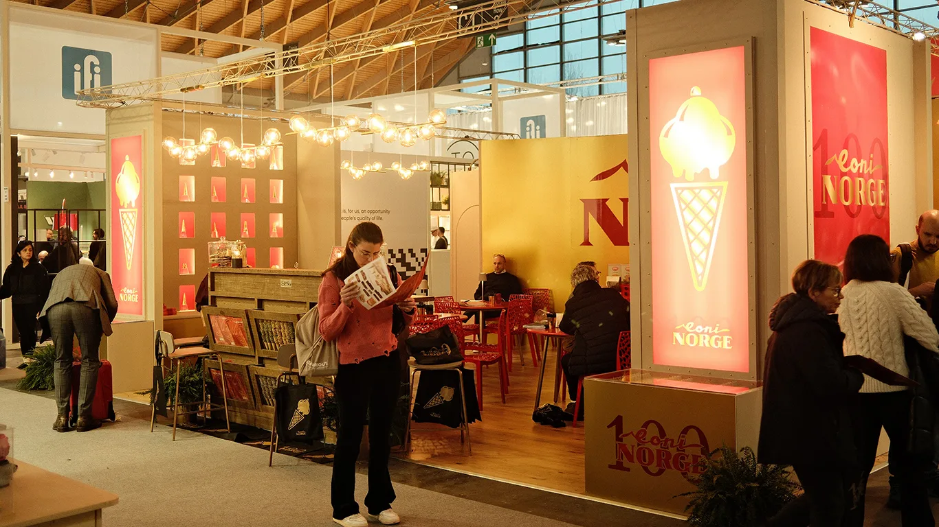 Lo stand Coni Norge al SIGEP di Rimini